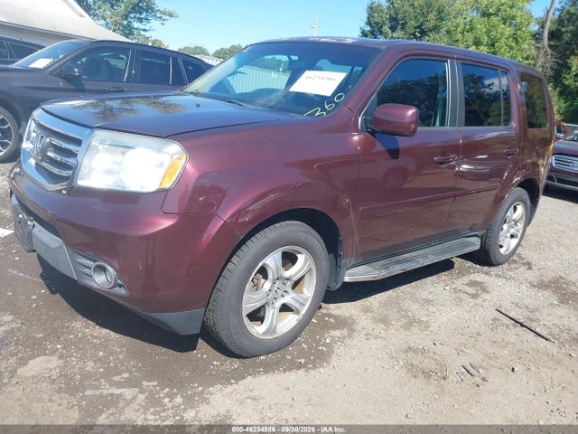 2013 Honda Pilot Ex-l მანქანა იყიდება აუქციონზე, vin: 5FNYF4H57DB061958, აუქციონის ნომერი: 46234986