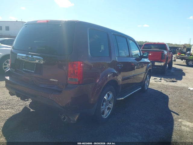 2013 Honda Pilot Ex-l მანქანა იყიდება აუქციონზე, vin: 5FNYF4H57DB061958, აუქციონის ნომერი: 46234986