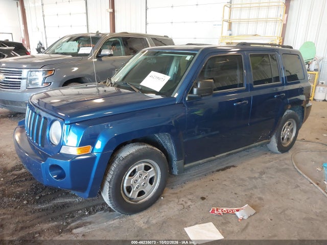 2010 Jeep Patriot Sport მანქანა იყიდება აუქციონზე, vin: 1J4NF2GB5AD573150, აუქციონის ნომერი: 46235073