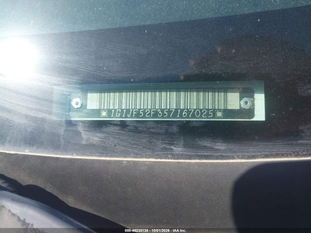 46235138 :رقم المزاد ، 1G1JF52F357167025 vin ، 2005 Chevrolet Cavalier Ls مزاد بيع