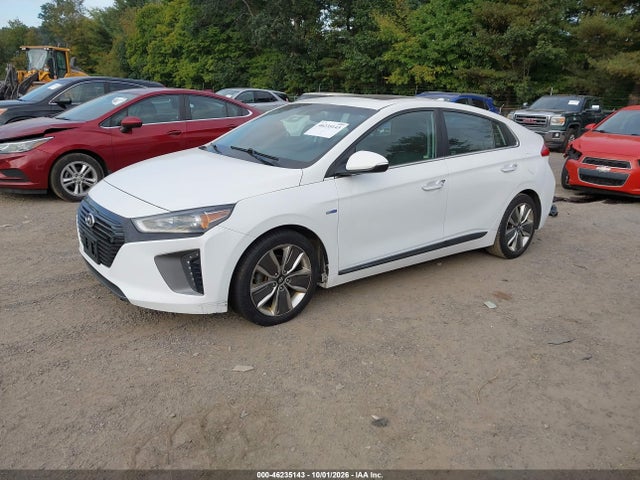 46235143 :رقم المزاد ، KMHC85LC9HU018697 vin ، 2017 Hyundai Ioniq Hybrid Limited مزاد بيع
