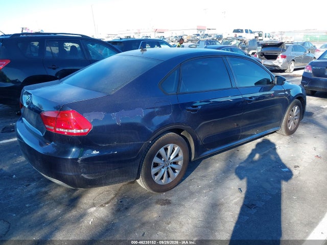 Продажа на аукционе авто 2013 Volkswagen Passat 2.5l S, vin: 1VWAP7A37DC127654, номер лота: 46235152