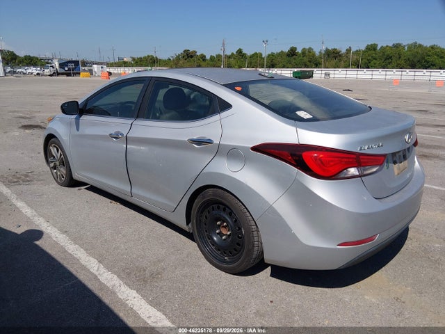 Hyundai Elantra Limited 2014 5NPDH4AE6EH502825 Image 3