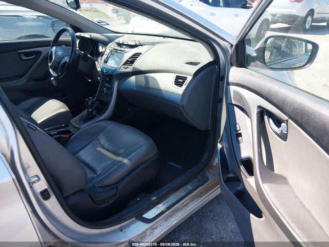 Hyundai Elantra Limited 2014 5NPDH4AE6EH502825 Image 5