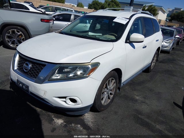 Nissan Pathfinder Sv 2014 5N1AR2MN2EC642619 Image 2