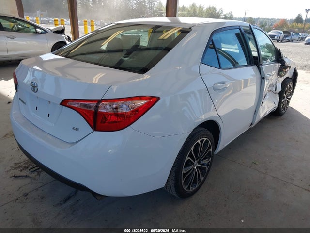 2T1BURHE9KC233322 Toyota COROLLA LE