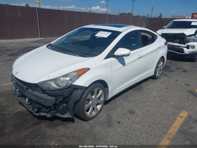 46235665 :رقم المزاد ، 5NPDH4AE6DH157648 vin ، 2013 Hyundai Elantra Limited مزاد بيع