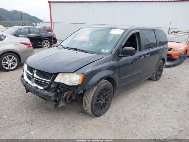 46235710 :رقم المزاد ، 2C4RDGBG4ER166792 vin ، 2014 Dodge Grand Caravan American Value Pkg مزاد بيع