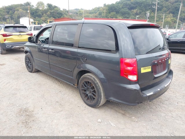 46235710 :رقم المزاد ، 2C4RDGBG4ER166792 vin ، 2014 Dodge Grand Caravan American Value Pkg مزاد بيع