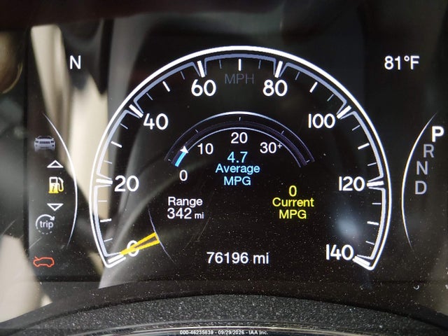 2019 Jeep Grand Cherokee Laredo 4x4 მანქანა იყიდება აუქციონზე, vin: 1C4RJFAG1KC551686, აუქციონის ნომერი: 46235839