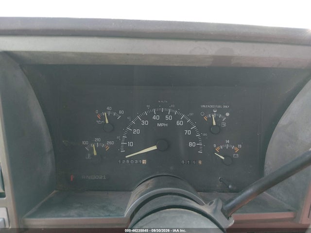 46235845 :رقم المزاد ، 2GCFC29K6R1257229 vin ، 1994 Chevrolet Gmt-400 C2500 مزاد بيع