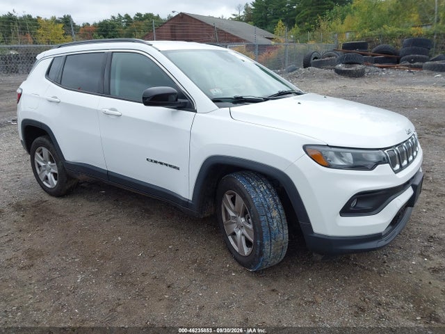 Продаж на аукціоні авто 2022 Jeep Compass Latitude 4x4, vin: 3C4NJDBB7NT210324, номер лоту: 46235853