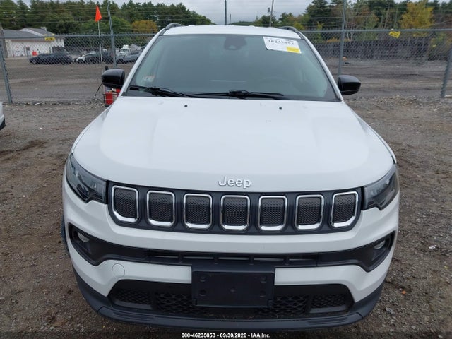 Продаж на аукціоні авто 2022 Jeep Compass Latitude 4x4, vin: 3C4NJDBB7NT210324, номер лоту: 46235853