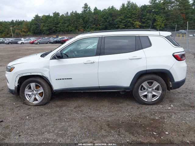Продаж на аукціоні авто 2022 Jeep Compass Latitude 4x4, vin: 3C4NJDBB7NT210324, номер лоту: 46235853