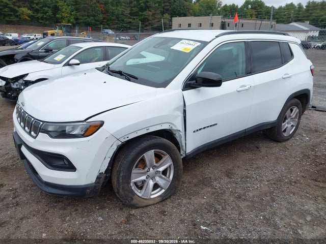 Продаж на аукціоні авто 2022 Jeep Compass Latitude 4x4, vin: 3C4NJDBB7NT210324, номер лоту: 46235853