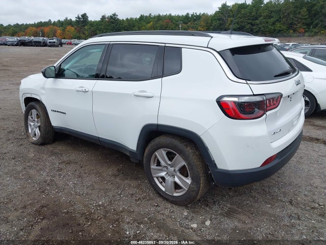 Продаж на аукціоні авто 2022 Jeep Compass Latitude 4x4, vin: 3C4NJDBB7NT210324, номер лоту: 46235853