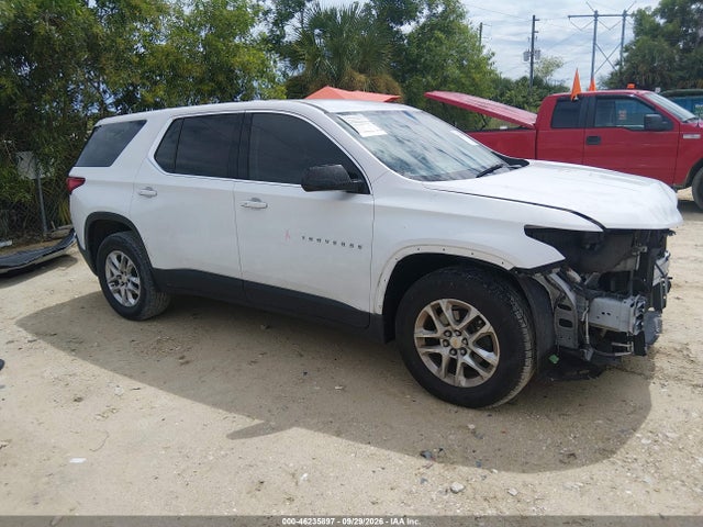 2020 Chevrolet Traverse Fwd Ls მანქანა იყიდება აუქციონზე, vin: 1GNERFKW5LJ239565, აუქციონის ნომერი: 46235897