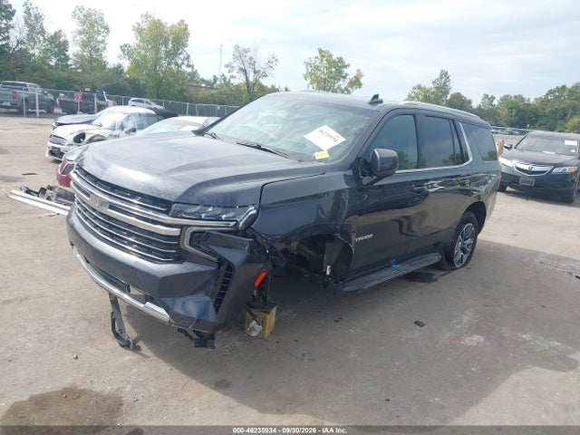 2022 Chevrolet Tahoe 4wd Lt მანქანა იყიდება აუქციონზე, vin: 1GNSKNKD5NR268729, აუქციონის ნომერი: 46235934