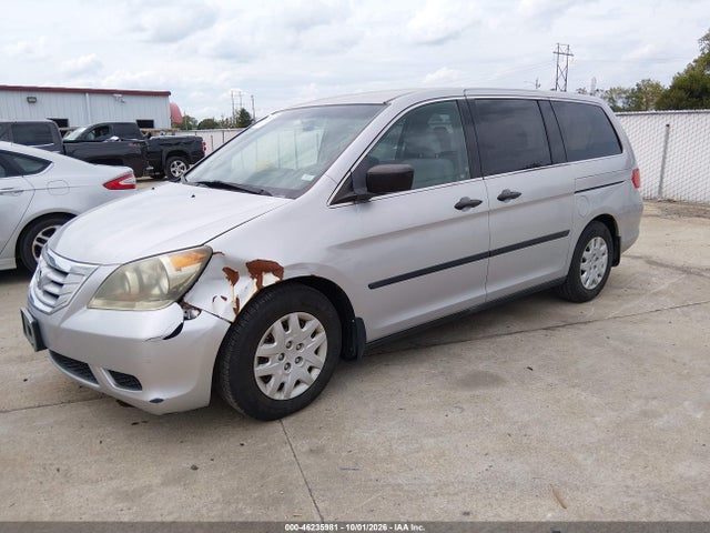 2010 Honda Odyssey Lx მანქანა იყიდება აუქციონზე, vin: 5FNRL3H20AB100334, აუქციონის ნომერი: 46235981