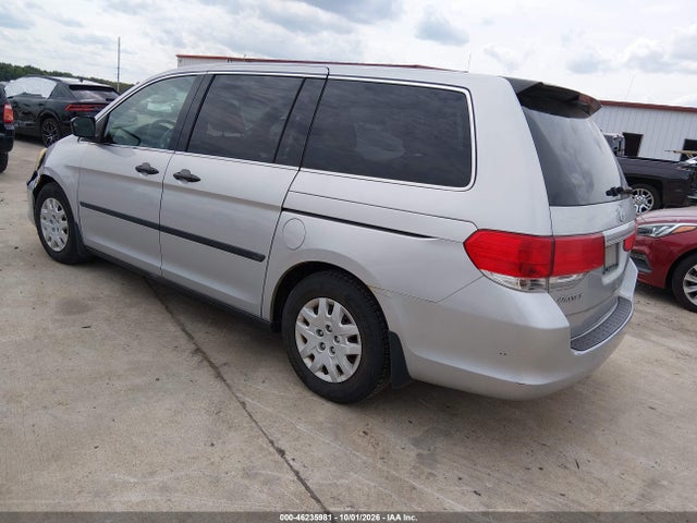 2010 Honda Odyssey Lx მანქანა იყიდება აუქციონზე, vin: 5FNRL3H20AB100334, აუქციონის ნომერი: 46235981