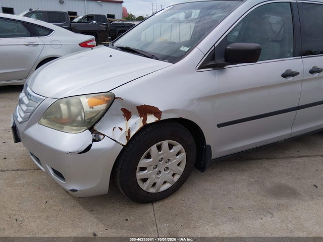 2010 Honda Odyssey Lx მანქანა იყიდება აუქციონზე, vin: 5FNRL3H20AB100334, აუქციონის ნომერი: 46235981