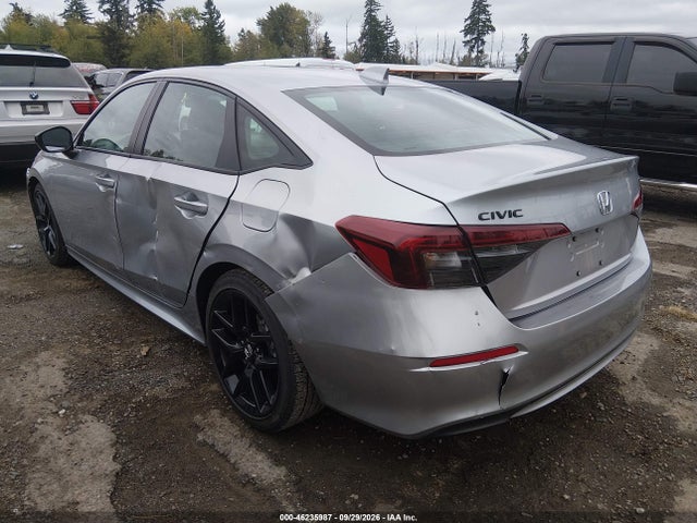 2026 Honda Civic Sport მანქანა იყიდება აუქციონზე, vin: 2HGFE2F58TH602964, აუქციონის ნომერი: 46235987