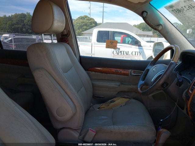 2003 Lexus Gx 470 მანქანა იყიდება აუქციონზე, vin: JTJBT20X630021249, აუქციონის ნომერი: 46236037