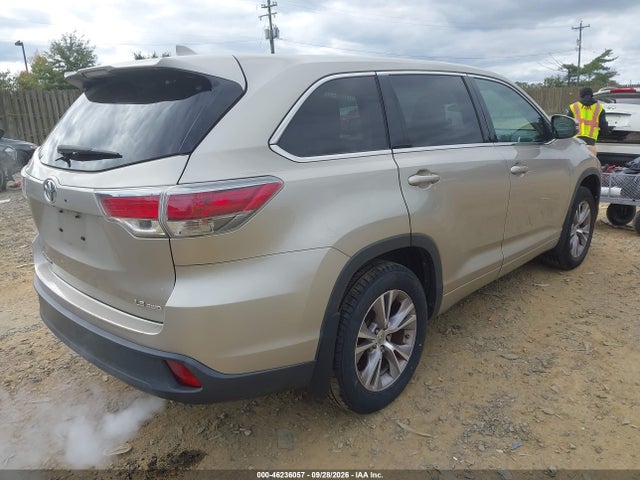 Продажа на аукционе авто 2014 Toyota Highlander Le Plus V6, vin: 5TDBKRFH1ES007838, номер лота: 46236057
