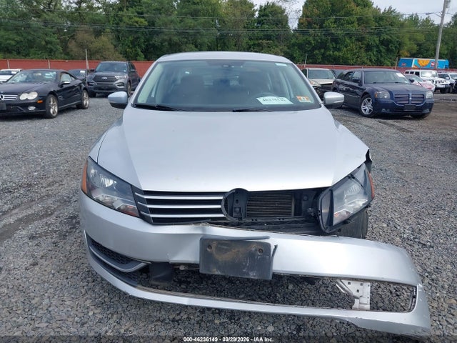 46236149 :رقم المزاد ، 1VWAP7A31DC026240 vin ، 2013 Volkswagen Passat 2.5l S مزاد بيع