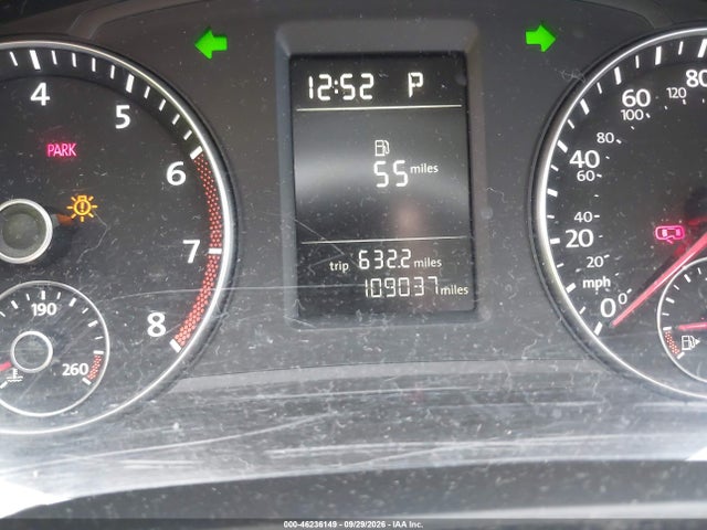 46236149 :رقم المزاد ، 1VWAP7A31DC026240 vin ، 2013 Volkswagen Passat 2.5l S مزاد بيع
