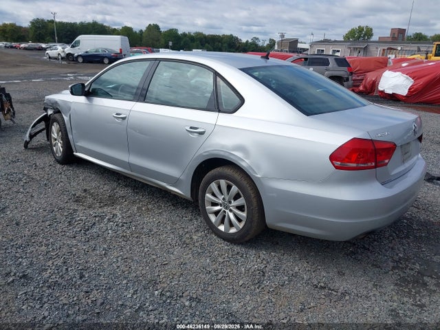 46236149 :رقم المزاد ، 1VWAP7A31DC026240 vin ، 2013 Volkswagen Passat 2.5l S مزاد بيع