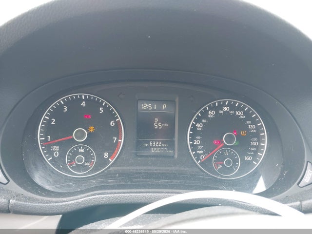 46236149 :رقم المزاد ، 1VWAP7A31DC026240 vin ، 2013 Volkswagen Passat 2.5l S مزاد بيع