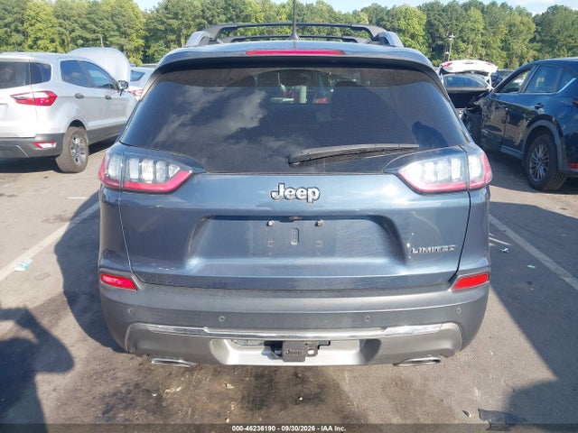 2019 Jeep Cherokee Limited Fwd მანქანა იყიდება აუქციონზე, vin: 1C4PJLDX8KD475332, აუქციონის ნომერი: 46236190