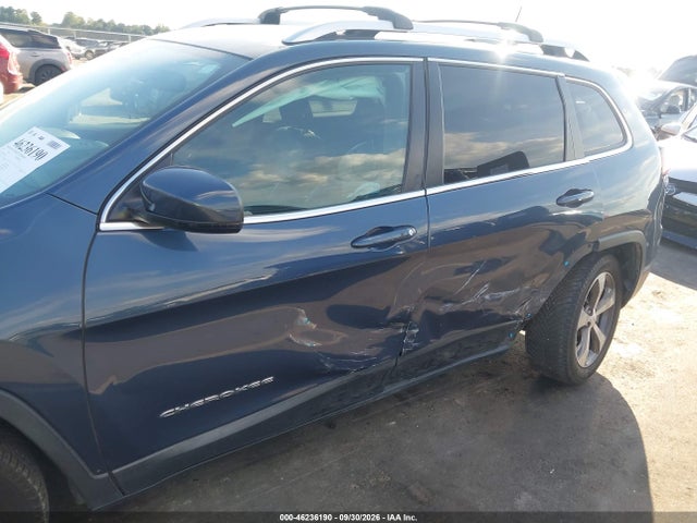 2019 Jeep Cherokee Limited Fwd მანქანა იყიდება აუქციონზე, vin: 1C4PJLDX8KD475332, აუქციონის ნომერი: 46236190