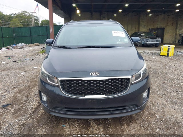 2016 Kia Sedona Ex მანქანა იყიდება აუქციონზე, vin: KNDMC5C13G6180284, აუქციონის ნომერი: 46236351