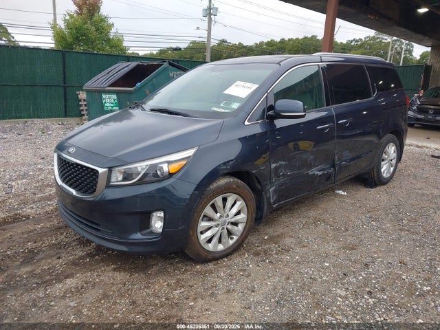 2016 Kia Sedona Ex მანქანა იყიდება აუქციონზე, vin: KNDMC5C13G6180284, აუქციონის ნომერი: 46236351