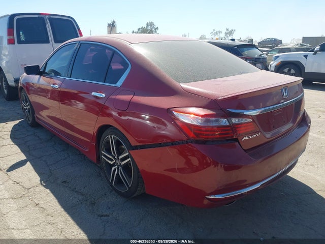 Aukcja sprzedaży 2016 Honda Accord Sport, vin: 1HGCR2F58GA137050, numer aukcji: 46236353