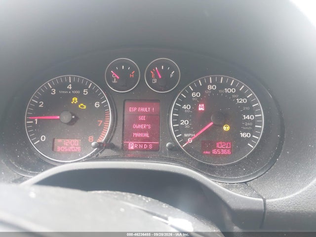 46236485 :رقم المزاد ، WAUNF78P97A154609 vin ، 2007 Audi A3 2.0t مزاد بيع
