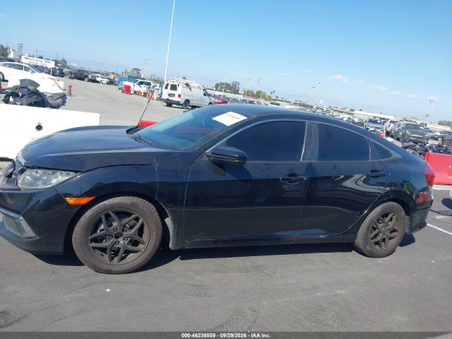46236559 :رقم المزاد ، 19XFC2F62LE210040 vin ، 2020 Honda Civic Lx مزاد بيع
