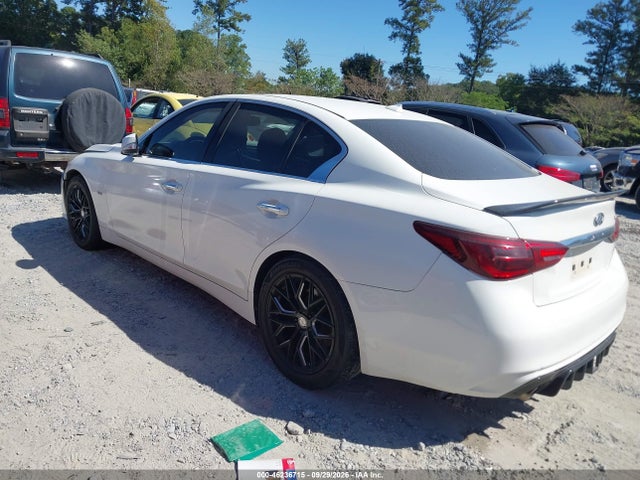 2020 Infiniti Q50 Luxe მანქანა იყიდება აუქციონზე, vin: JN1EV7AP7LM205620, აუქციონის ნომერი: 46236715