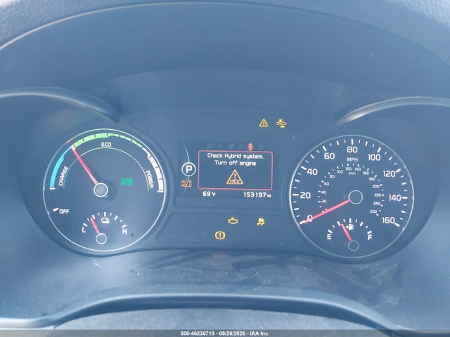 2017 Kia Optima Hybrid Ex მანქანა იყიდება აუქციონზე, vin: KNAGU4LC1H5005218, აუქციონის ნომერი: 46236718