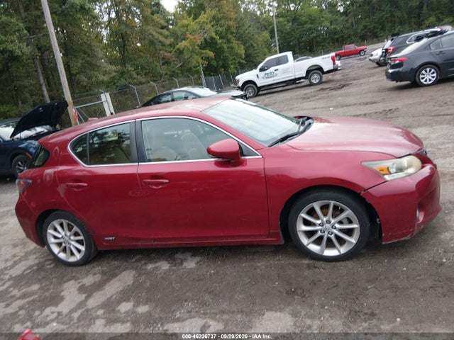 2012 Lexus Ct 200h Premium მანქანა იყიდება აუქციონზე, vin: JTHKD5BH4C2073702, აუქციონის ნომერი: 46236737
