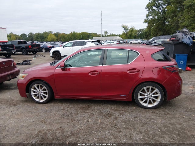 2012 Lexus Ct 200h Premium მანქანა იყიდება აუქციონზე, vin: JTHKD5BH4C2073702, აუქციონის ნომერი: 46236737