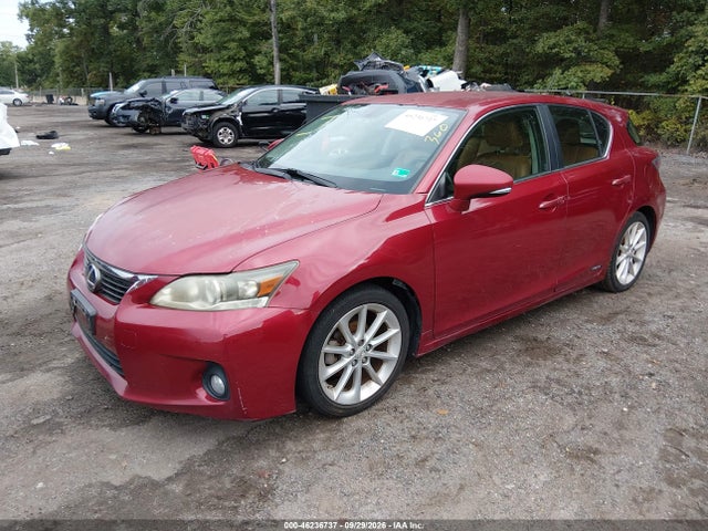2012 Lexus Ct 200h Premium მანქანა იყიდება აუქციონზე, vin: JTHKD5BH4C2073702, აუქციონის ნომერი: 46236737