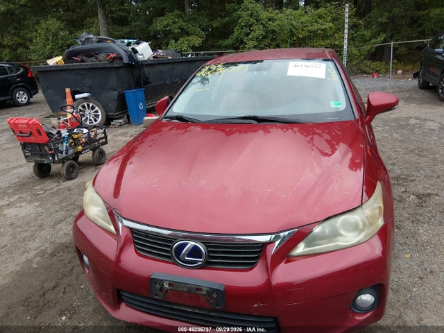 2012 Lexus Ct 200h Premium მანქანა იყიდება აუქციონზე, vin: JTHKD5BH4C2073702, აუქციონის ნომერი: 46236737