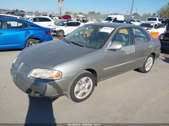 2006 Nissan Sentra 1.8s მანქანა იყიდება აუქციონზე, vin: 3N1CB51D16L556709, აუქციონის ნომერი: 46236740