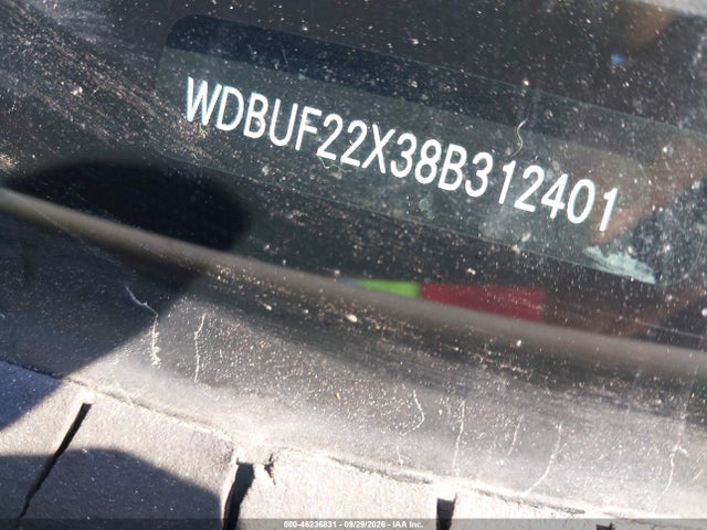 46236831 :رقم المزاد ، WDBUF22X38B312401 vin ، 2008 Mercedes-benz E 320 Bluetec مزاد بيع