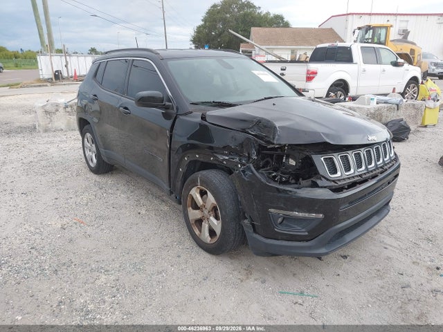 Продажа на аукционе авто 2018 Jeep Compass Latitude Fwd, vin: 3C4NJCBB2JT193257, номер лота: 46236963