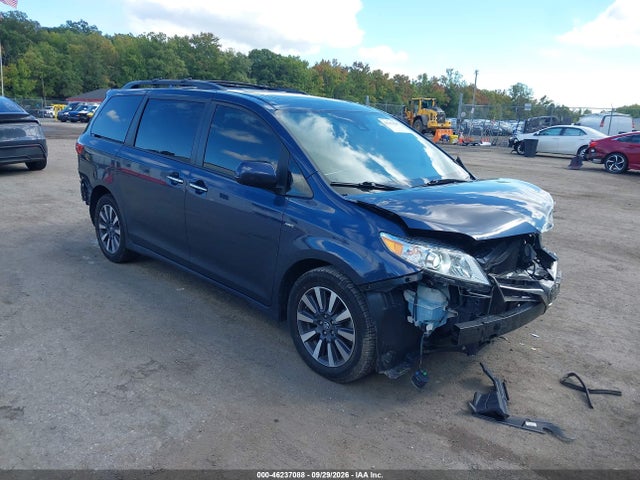 46237088 :رقم المزاد ، 5TDDZ3DC7JS200790 vin ، 2018 Toyota Sienna Xle Premium 7 Passenger مزاد بيع