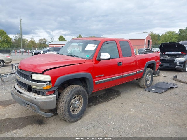 46237118 :رقم المزاد ، 1GCHK29U52E258891 vin ، 2002 Chevrolet Silverado 2500hd Ls مزاد بيع